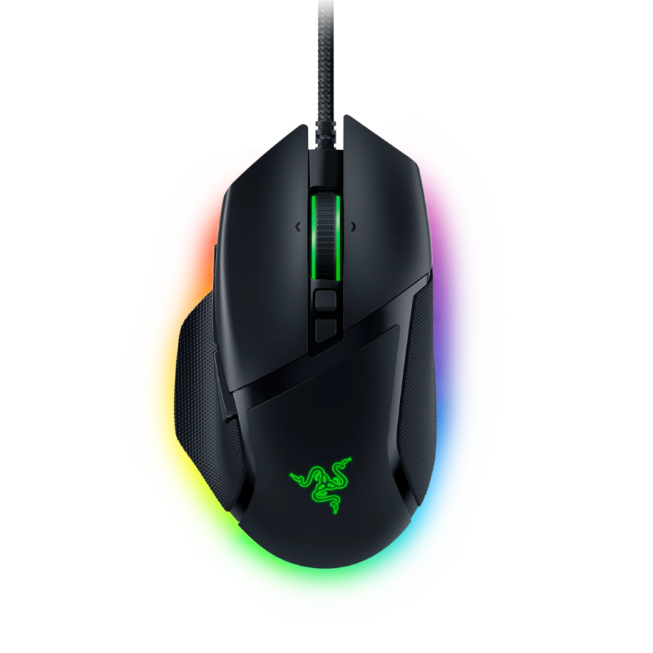 Mouse Ergonómico Razer Basilisk V3 35K RGB 13 Controles Personalizables 35.000DPI Conexión USB Color Black
