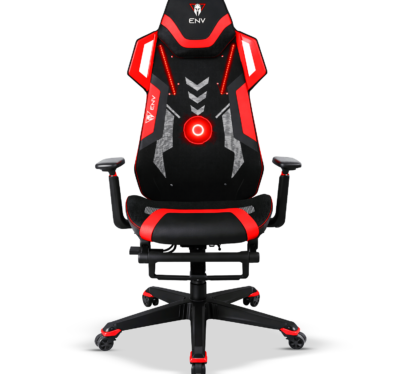 Silla Gaming ENV Spartan Throne BI 1OENV145 RGB Sincronizada con el Audio Altavoces BT Color Black/red