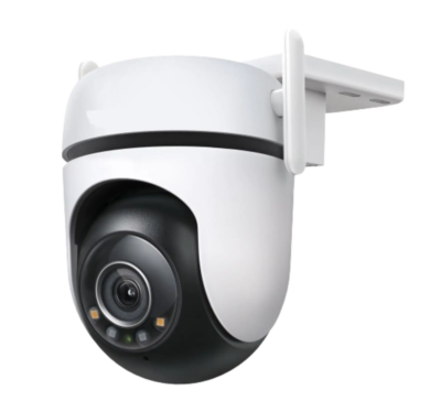 Cámara de Seguridad Tp-link Tapo C510W Exterior Inalámbrica Vista Panorámica 360º Resolución 2K 3MP Visión Nocturna Audio Bidireccional Almacenamiento Hasta 512GB Color White