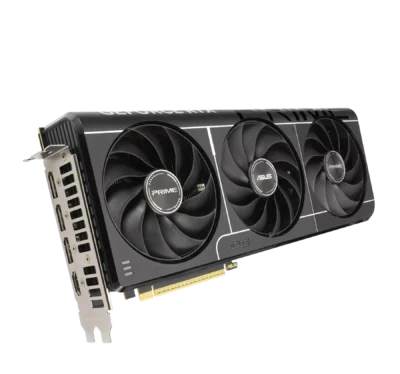 Tarjeta de Video Asus Prime Geforce RTX-5070TI Edicion OC 16GB GDDR7 Pcie 5.0 1*HDMI 3*DP 3*FAN Color Black