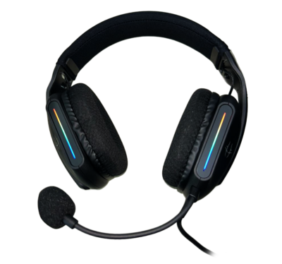 Audifonos Gaming HD-566EG Rainbow Stereo Conexión USB*3.5MM Color Black
